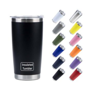 double wall vacuum 20 oz insulated tumbler