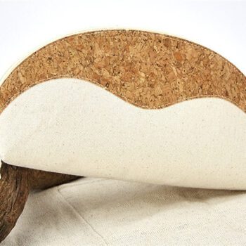 eco friendly cork cotton canvas cosmetic bag 1