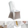 elastic four corner chair cover for hotel 4