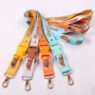 elastic lanyard with detachable buckle badge holder 4