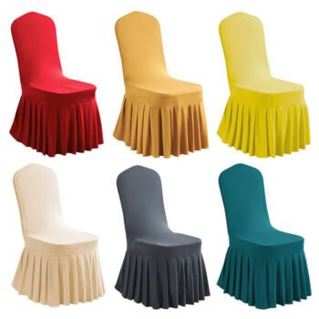 elastic polyester chair slipcover for events 1