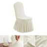 elastic polyester chair slipcover for events
