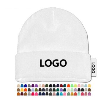 embroidery knitted jacquard beanies