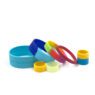 engraved debossed silicone wristband 5