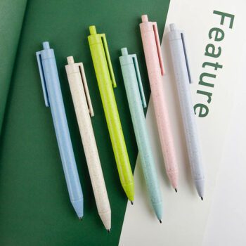environmentally wheat straw ballpoint pen 1