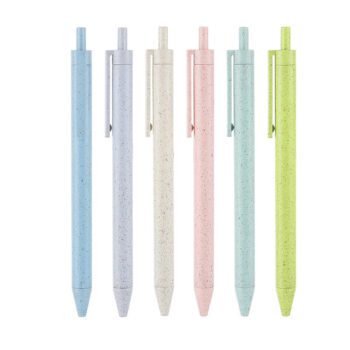 environmentally wheat straw ballpoint pen
