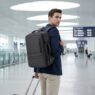 expandable smart business travel laptop backpack with usb port 5