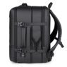 expandable usb charging laptop backpack with shoe compartment 1