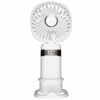 foldable rechargeable handheld desktop usb fan 1