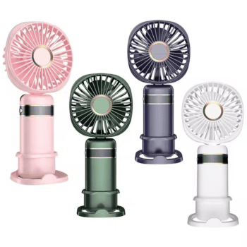 foldable rechargeable handheld desktop usb fan