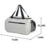 foldable sports duffel bag with zipper no reviews yet 5