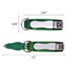 folding ballpoint pen with nail clipper 5
