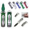 folding ballpoint pen with nail clipper