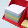 folding sticky notes pen holder box 2