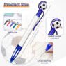 football shape retractable ballpoint pen 3
