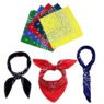 full color print cotton bandana for promotional giveaways