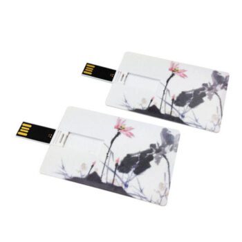 full color printed credit card usb flash drive 1