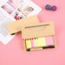 hardcover box sticky notes wtih ruler and pen 2