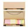 hardcover box sticky notes wtih ruler and pen 4