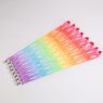 heat press printed lanyard with flap ribbon 1