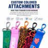 heat transfer printed logo badge lanyard with metal hook 3