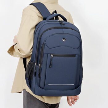 high capacity oxford school laptop backpack for middle high school students