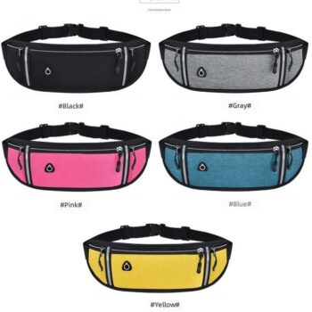 high visibility reflective sports fanny pack 1