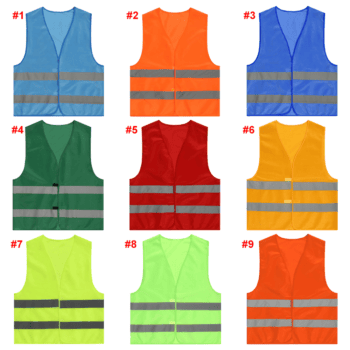 high visibility safety vest with logo 1
