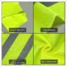 high visibility safety vest with logo