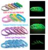 ink injected rubber bracelets for promotion 4