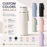 insulated stainless steel sport thermal flask with strap 5