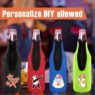 insulated zipper beer bottle sleeve 5