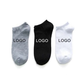 jacquard knitted letter crew cotton socks 1