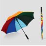 large automatic windproof golf umbrella with custom logo 4