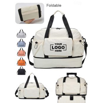 large capacity foldable travel duffel bag