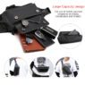 large capacity multifunctional chest sling with phone organizer 2
