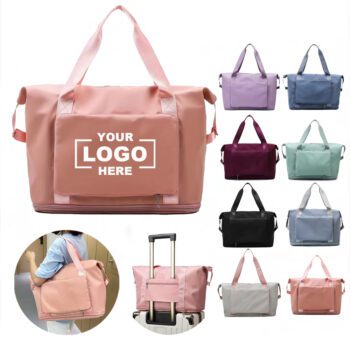 large capacity portable sports duffel shoulder bag