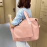 large capacity portable sports duffel shoulder bag