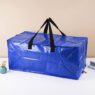 large capacity reusable storage duffle with reinforced handles 1