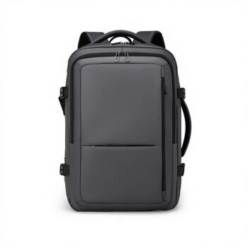 large capacity waterproof business mens laptop backpack 1