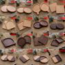 laser engraved natural wood drink coasters 1