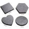 laser engraving 4 inch slate coasters 1