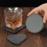laser engraving 4 inch slate coasters 3