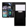 leather clipboard folio with notepad and pocket