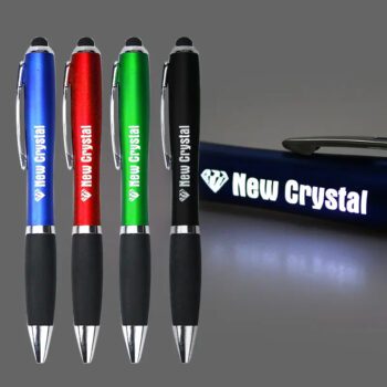 led light up logo ballpoint pen