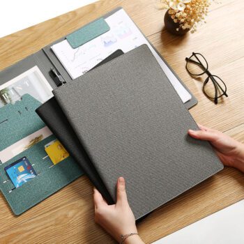 letter sized portfolio folder document organize 1