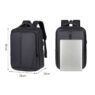 lightweight 15 6 waterproof laptop backpack with usb charging port 1