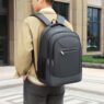 logo large capacity waterproof oxford travel laptop backpack 5