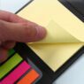 loose leaf memo pad lined notepad with pen 2