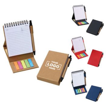 loose leaf memo pad lined notepad with pen